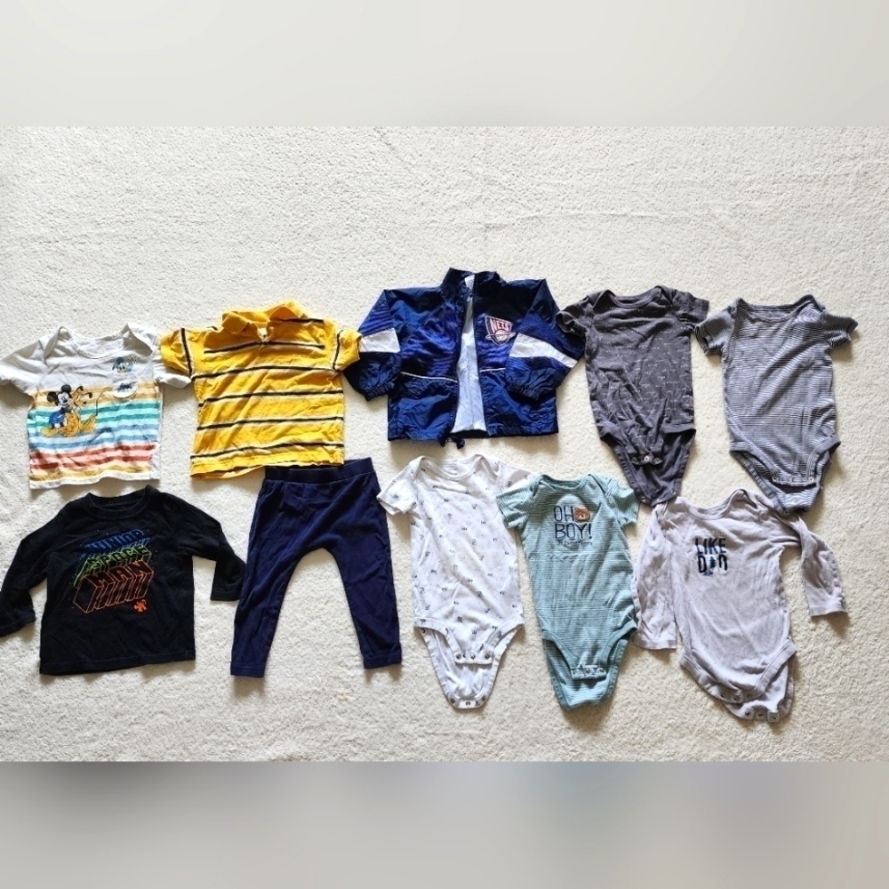 Baby boy clothes large bundle size 18 months